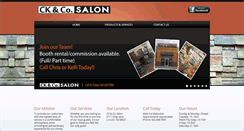 Desktop Screenshot of ckco-salon.com
